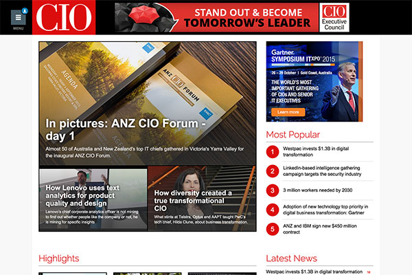 CIO - Home page